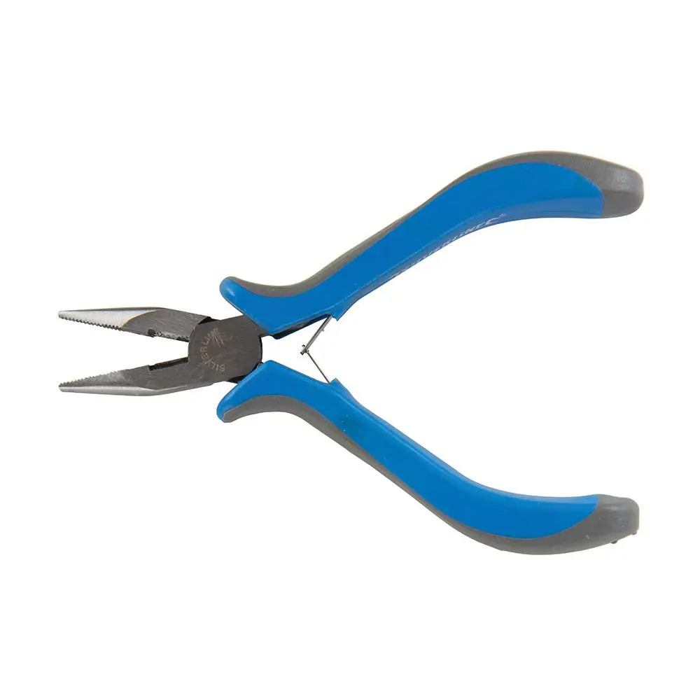Silverline 130mm Mini Long Nose Pliers Soft Grip Precision Craft Micro - Image 2