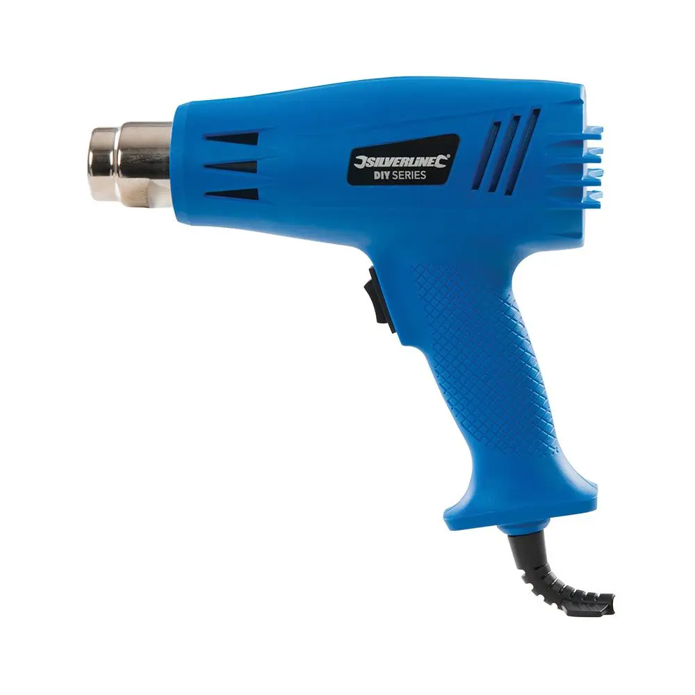 Silverline 1500W Heat Gun 500°C 947560 - Image 3