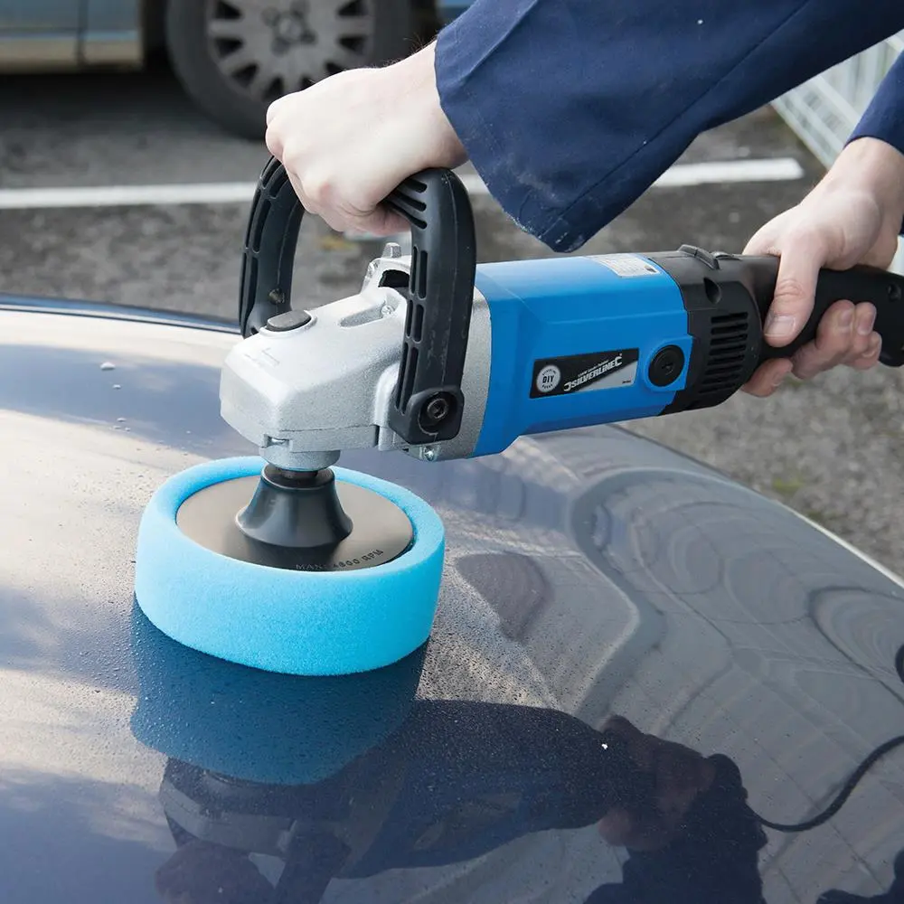 Silverline Polishing Sponge Foam Head Coloured Buffing Car Bodyshop 150mm - Image 10