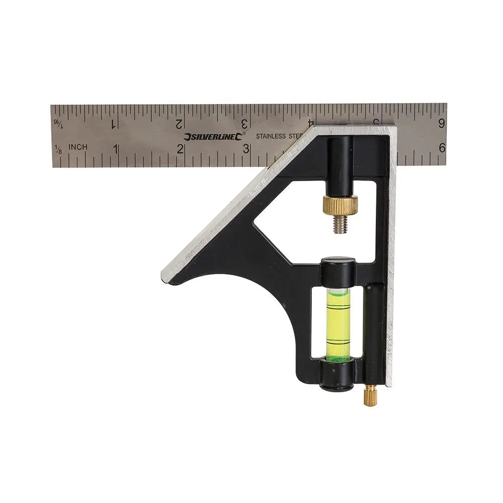 Silverline 150mm Combination Square - Image 5