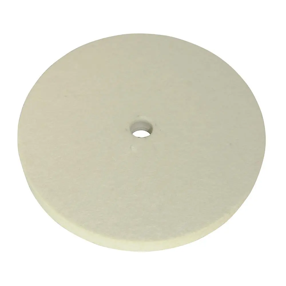 Silverline 150mm Felt Buffing Wheel Polishing Finishing Grinder Metal Polisher