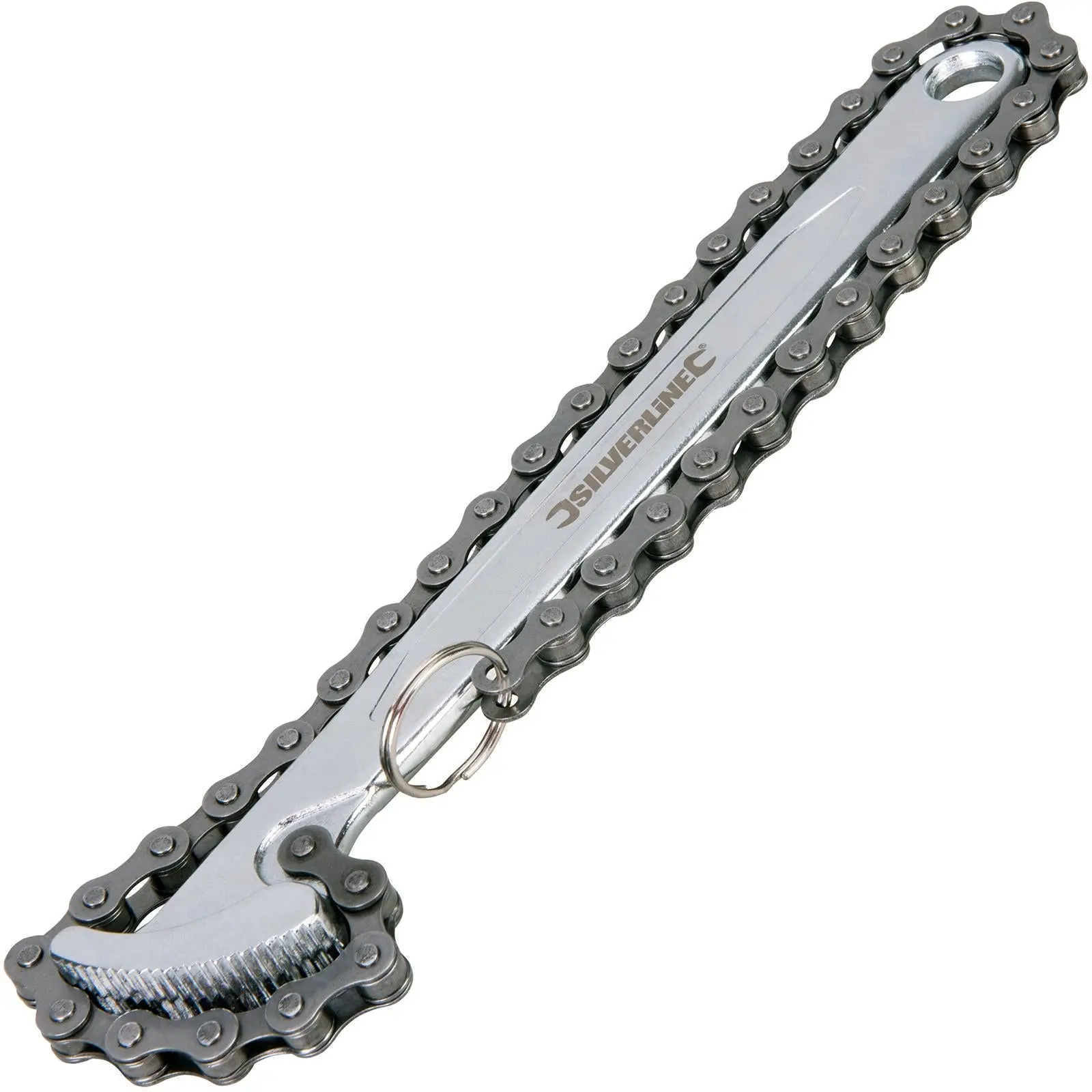 Silverline 150mm Oil Filter Chain Wrench Strap Removal Tool - Image 2