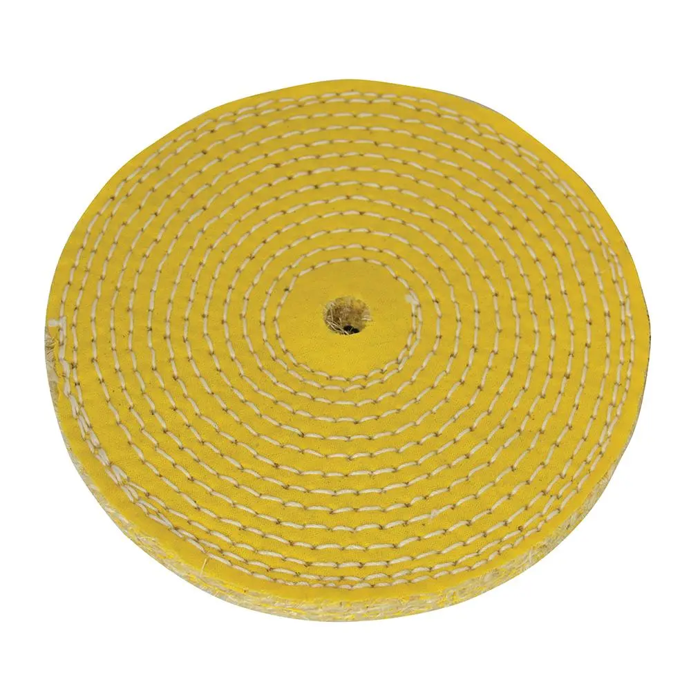 Silverline 150mm Sisal Buffing Wheel Compound Burnishing Flattening