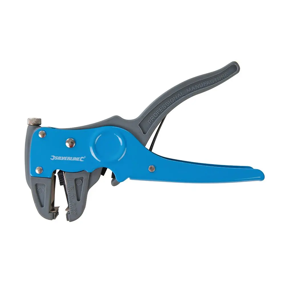 Silverline 2-in-1 Adjustable Wire Strippers 170mm 296135 - Image 3