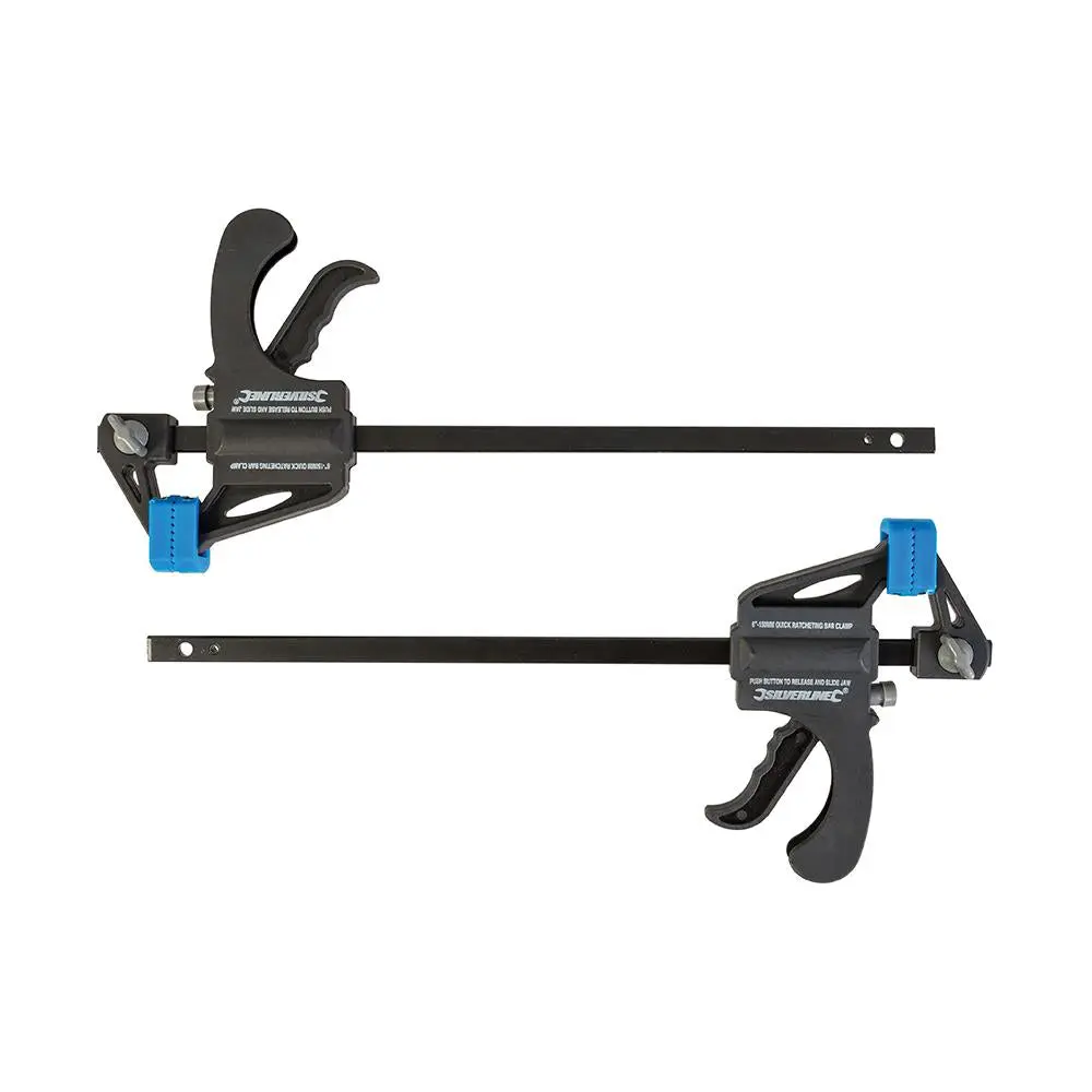 Silverline 2 Pack 150mm Mini Clamps - Image 2