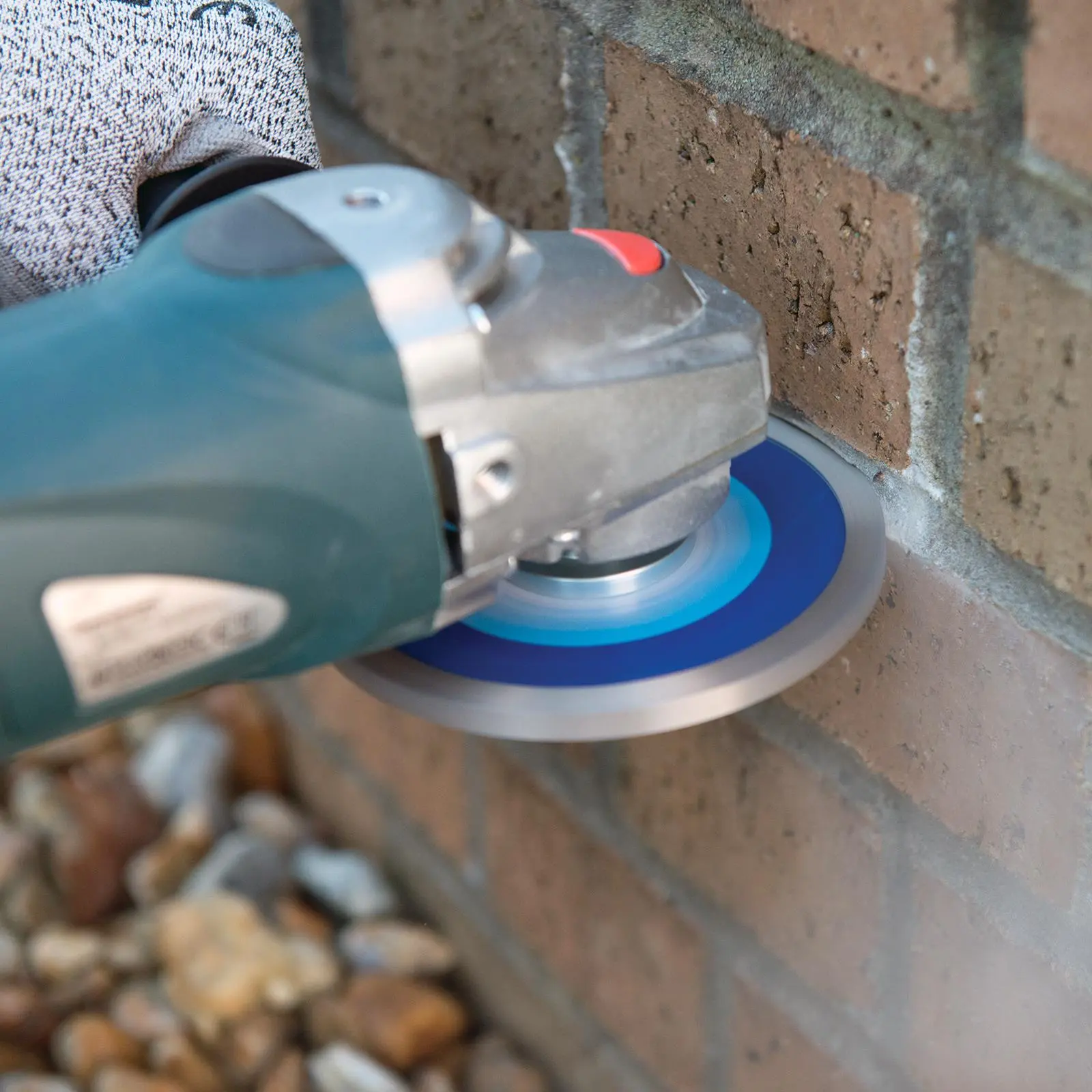 Silverline 2 Piece Segmented Mortar Rake Diamond Blade Cutting Angle Grinder - Image 3