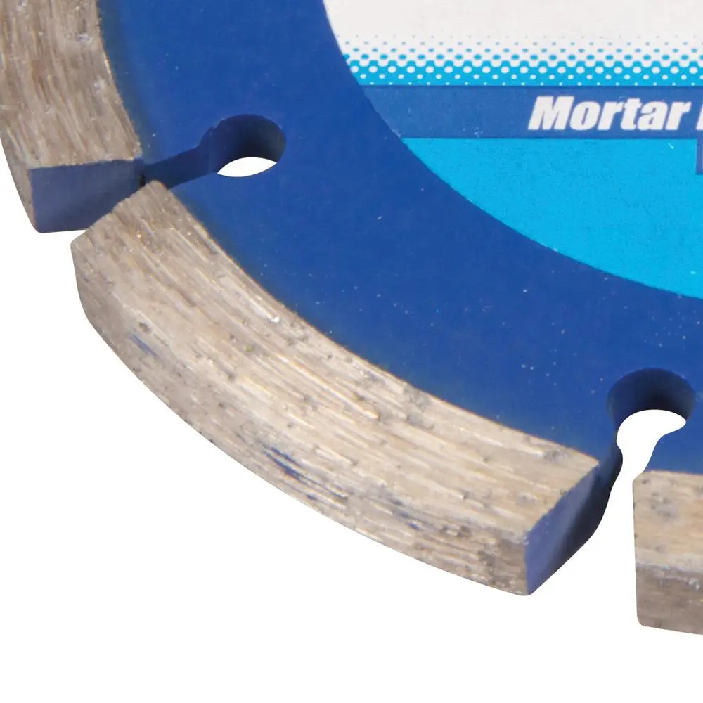 Silverline 2 Piece Segmented Mortar Rake Diamond Blade Cutting Angle Grinder - Image 5
