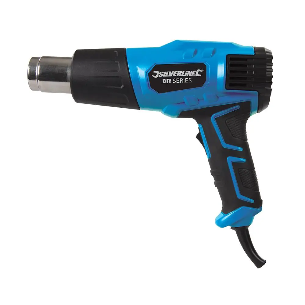 Silverline 2000W Heat Gun 550ºC 127655 - Image 3