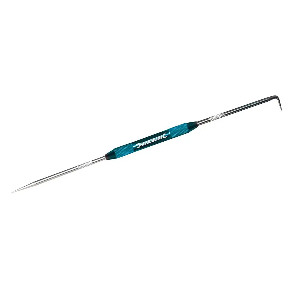 Silverline 200mm Engineers Scriber Straight & 90° Scoring Metal Plastic - Image 4