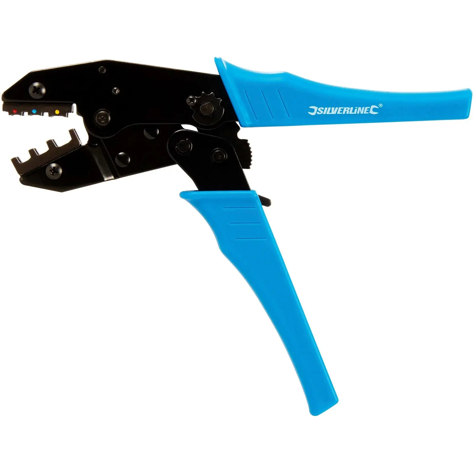Silverline 230mm Expert Ratchet Crimping Tool 0.5-6mm Wire Electrician - Image 8