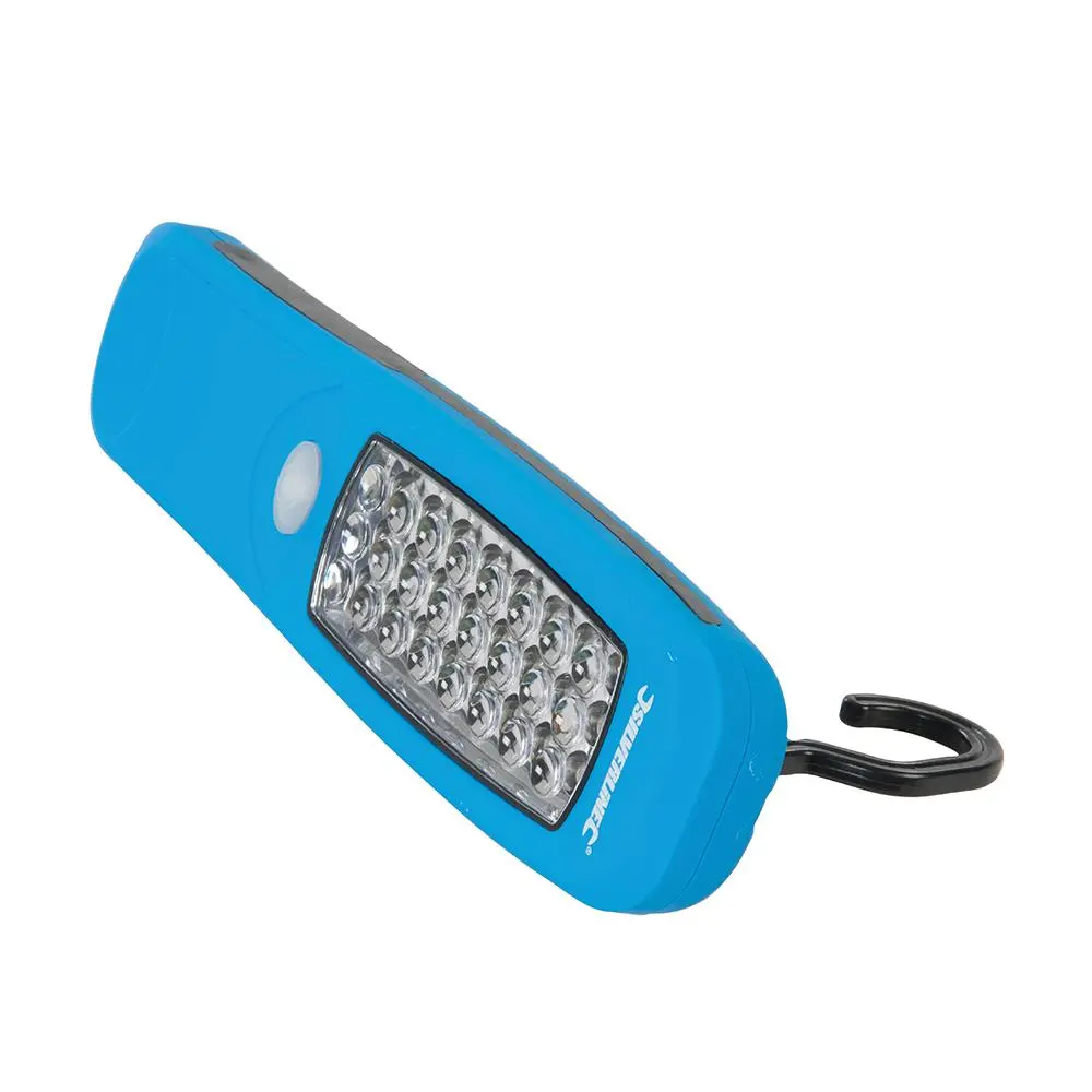 Silverline 24 LED Magnetic Torch Hanging Camping Flash Light Car Garage - Image 6