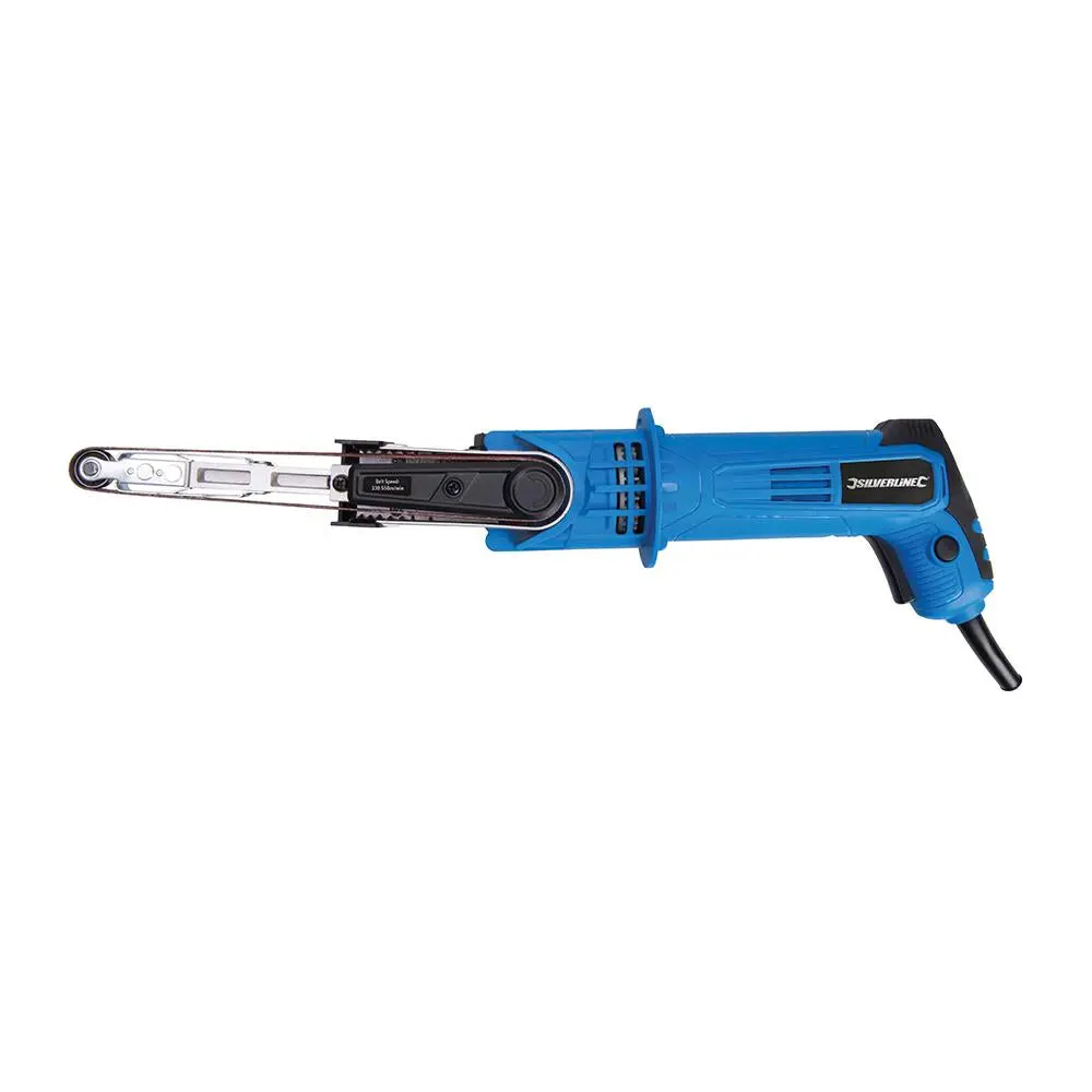 Silverline 260W 13mm Power Belt File Sander File Adjustable Polishing - Image 3