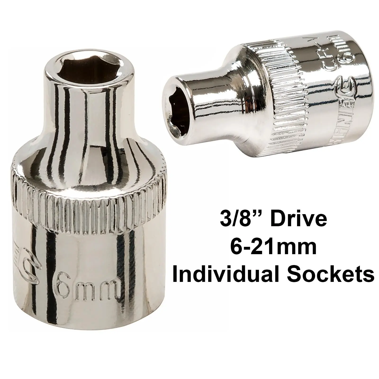 Silverline 3/8" Drive Sockets Metric