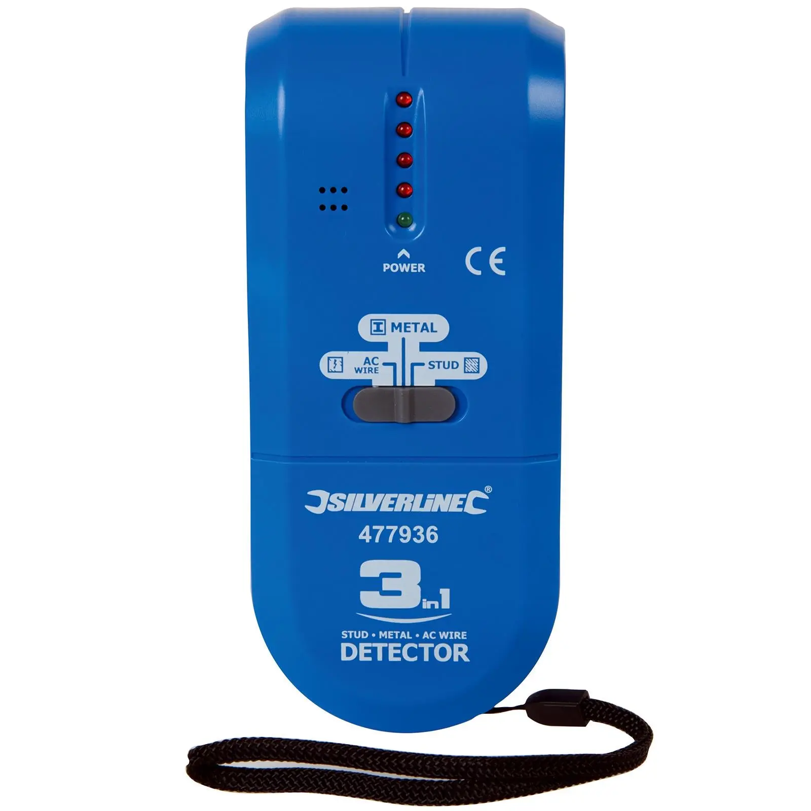 Silverline 3 in 1 Detector Volt Stud Metal Live AC Wire Joist Tester - Image 5