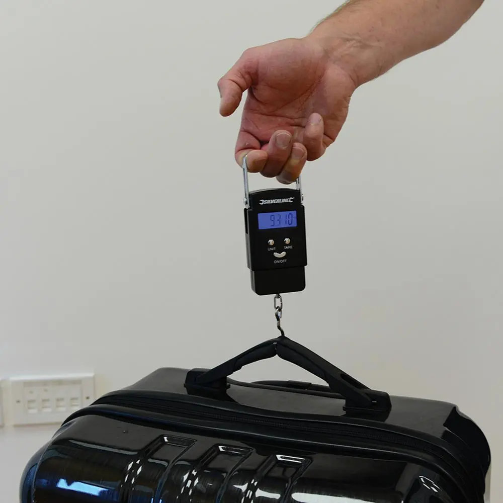 Silverline 50kg Electronic Pocket Balance Weighing Scales Metric Imperial - Image 3