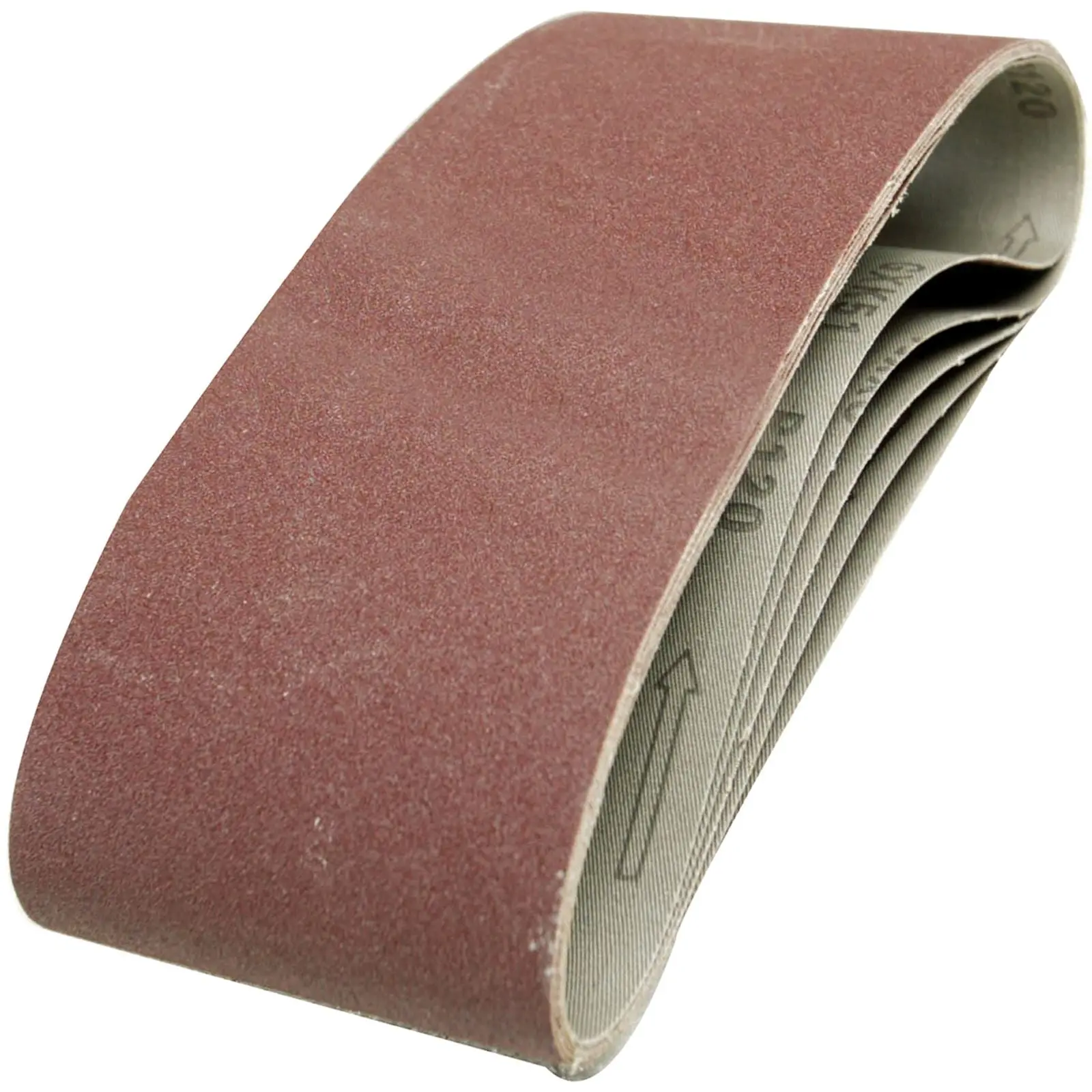 Silverline 5 Piece Aluminium Oxide Sanding Belts - Image 6