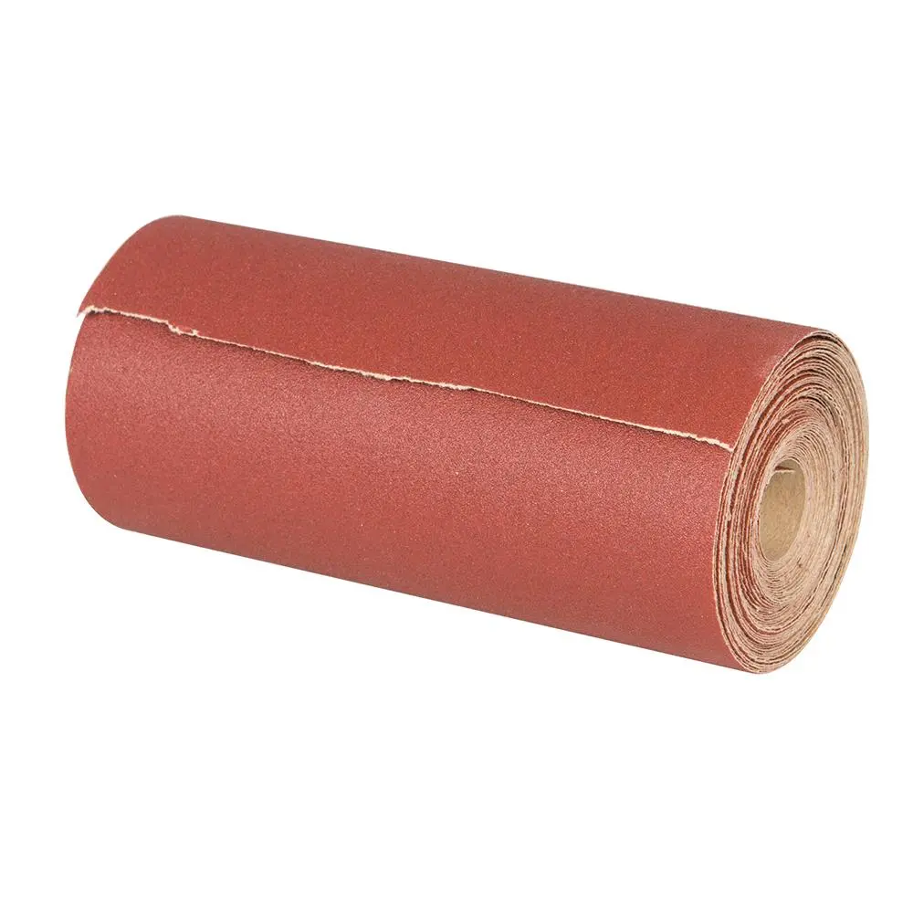Silverline 50m Aluminium Oxide Sanding Roll 40-240 Grit - Image 2
