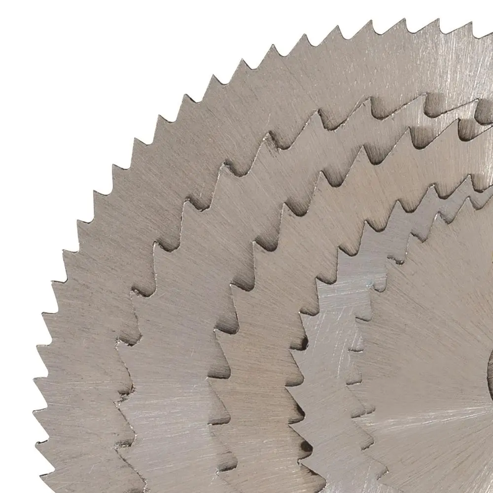 Silverline 6 Piece HSS Saw Disc Set Brass Copper Wood Plastic Rotary Cutting Kit - Image 4