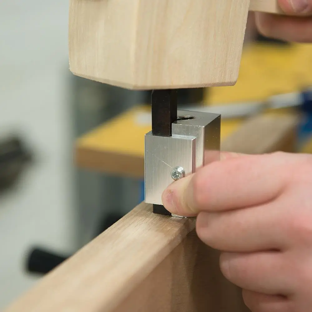Silverline 70mm Corner Chisel Hinge Recesses Tungsten Steel Jig Rounded - Image 2