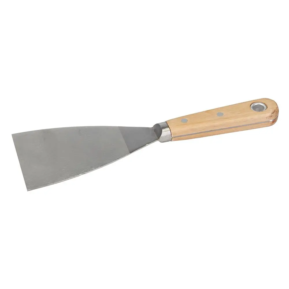 Silverline 75mm Scraper Blade with Hardwood Handle Wallpaper Paint Wall Coverings - Image 2