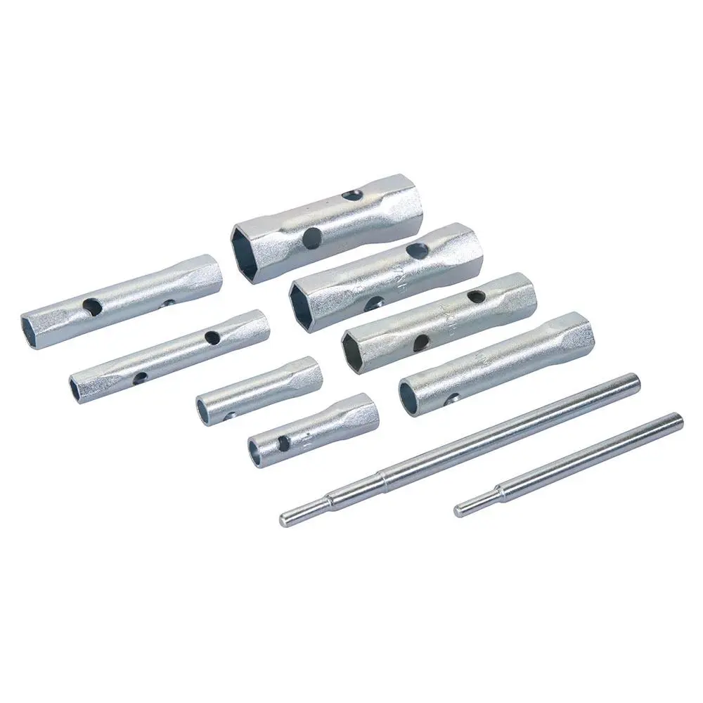 Silverline 8 Piece Metric Box Spanner Set 8-22mm Spark Plug Plumbers Tubular - Image 2