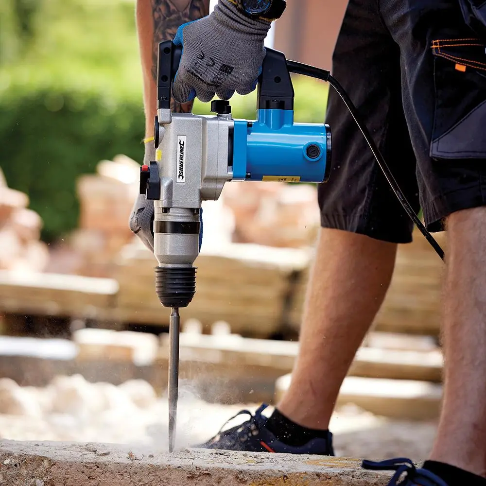 Silverline 850W SDS Plus Hammer Drill 633821 - Image 8