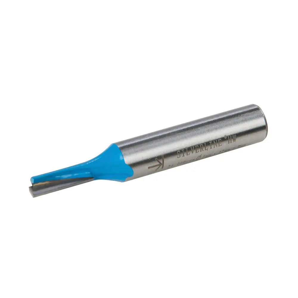 Silverline 8mm Shank Straight Metric Router Bits Cutters - Image 10