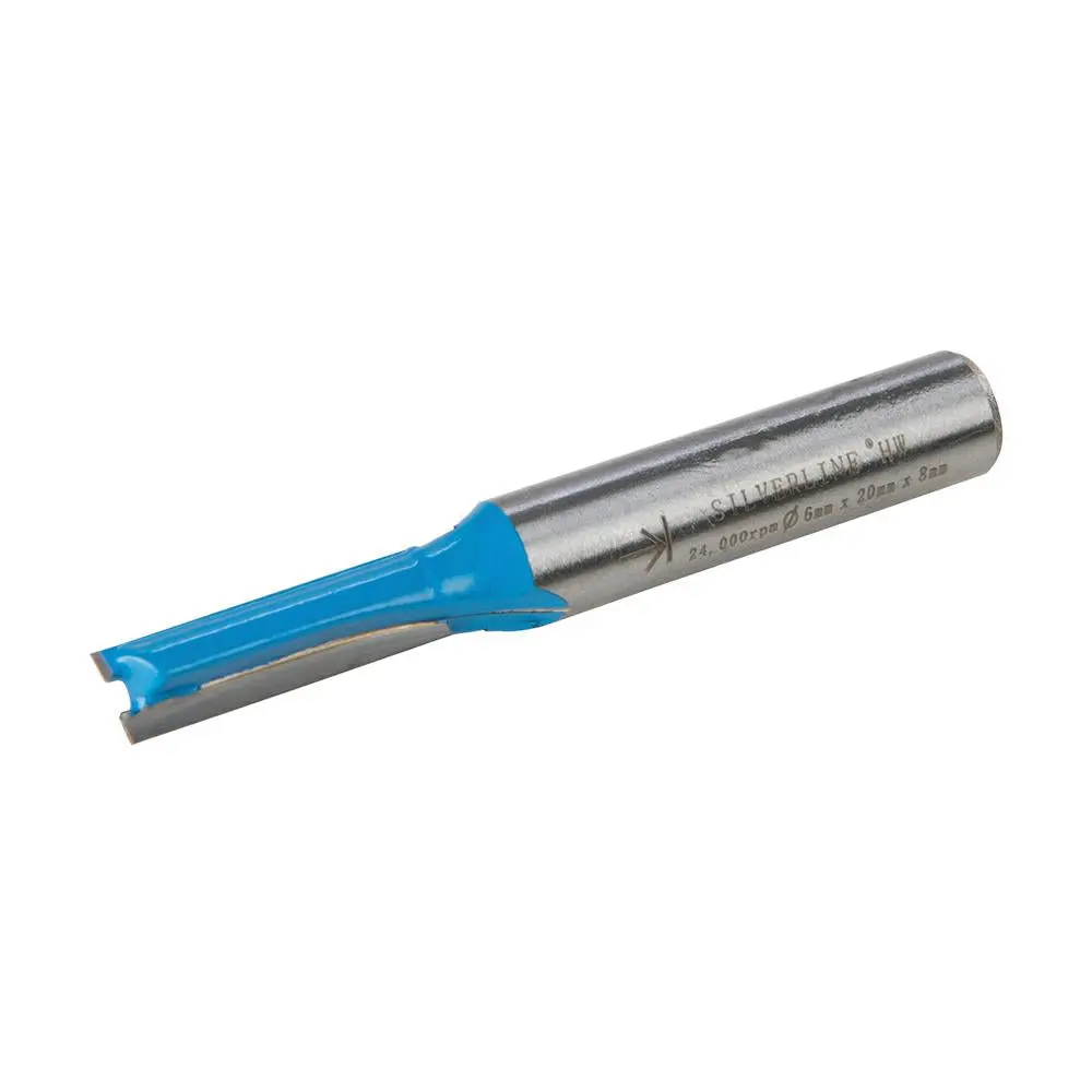Silverline 8mm Shank Straight Metric Router Bits Cutters - Image 19