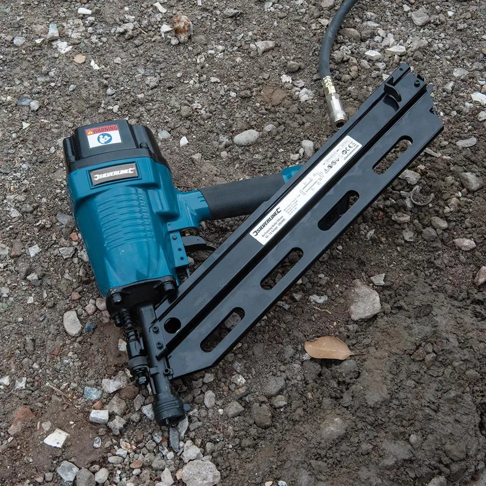 Silverline Air Framing Nailer 90mm 10 - 12 Gauge 282400 - Image 6