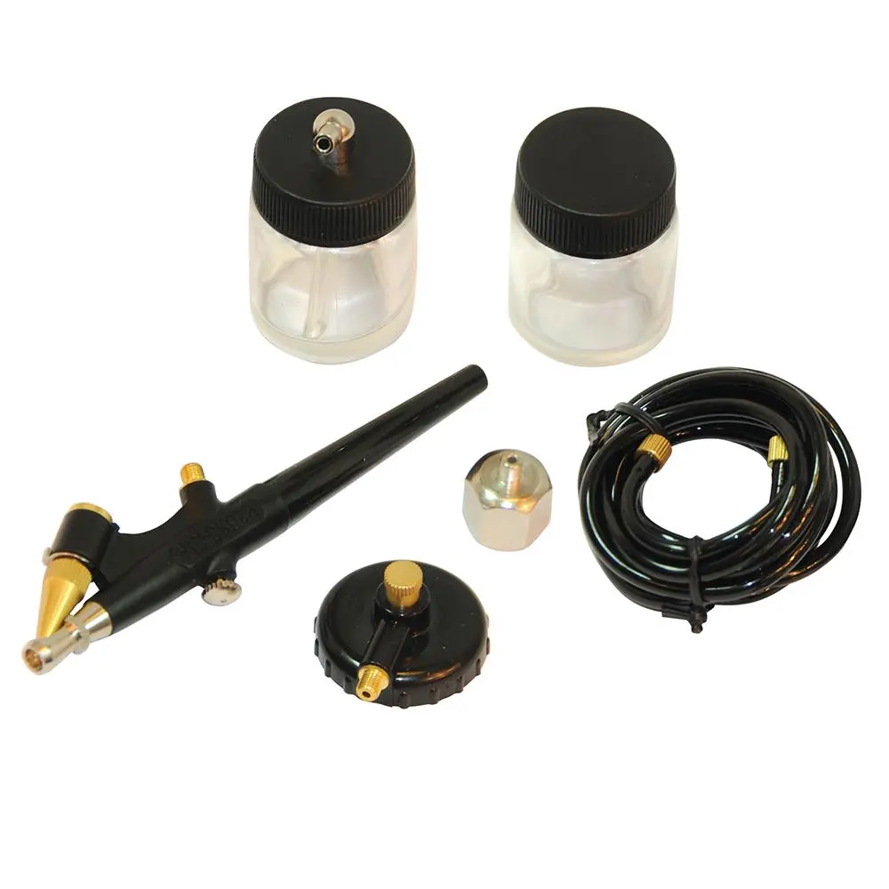 Silverline Airbrush Hobby Kit 6pce 22ml 380158 - Image 2
