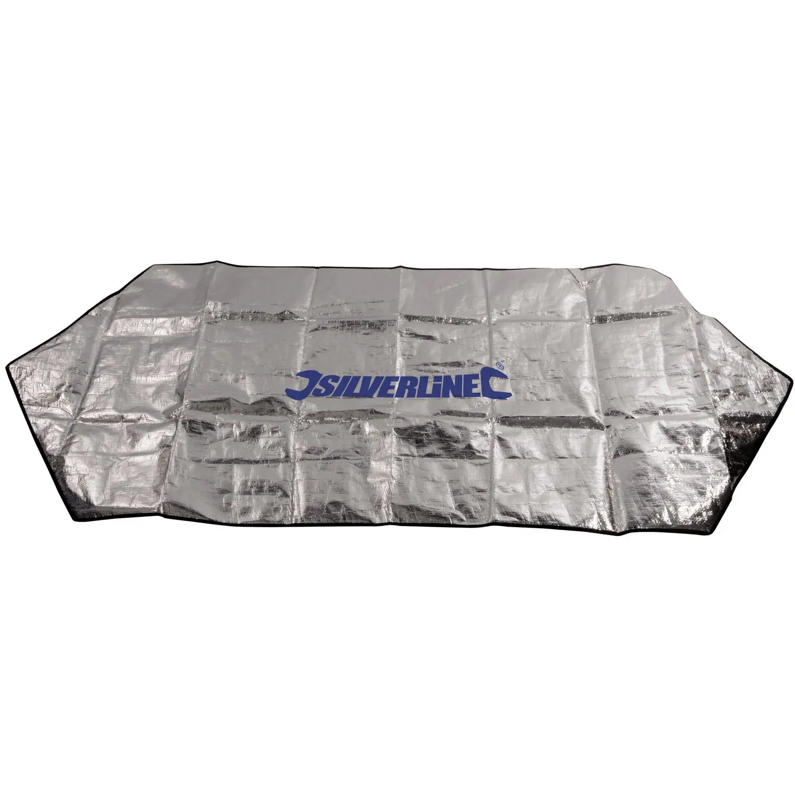 Silverline Aluminium Foil Windscreen Cover 1700 x 700mm Snow Frost Sun Shade Car - Image 2