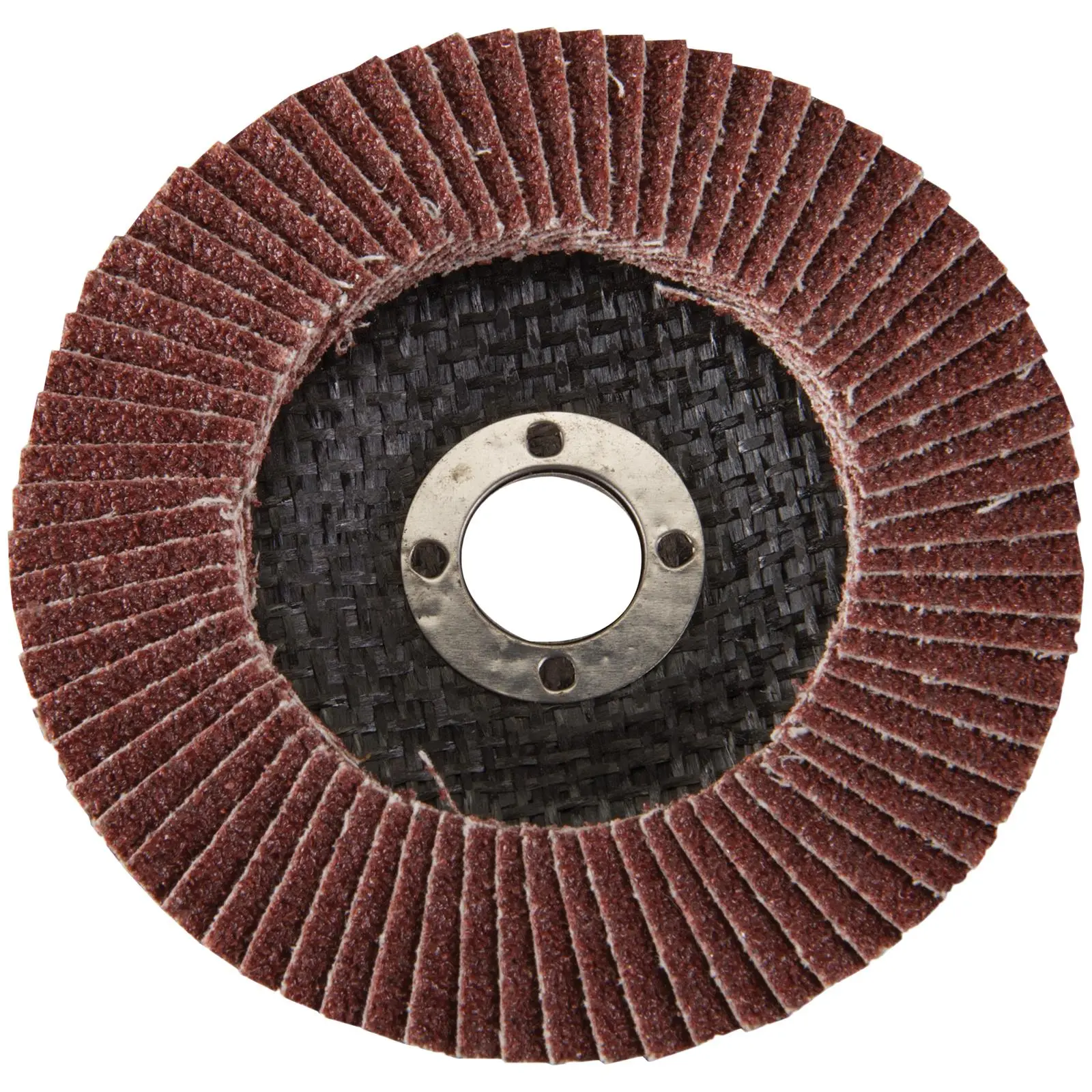 Silverline Aluminium Oxide Flap Disc 60 Grit 100mm x 16mm Bore - Image 3