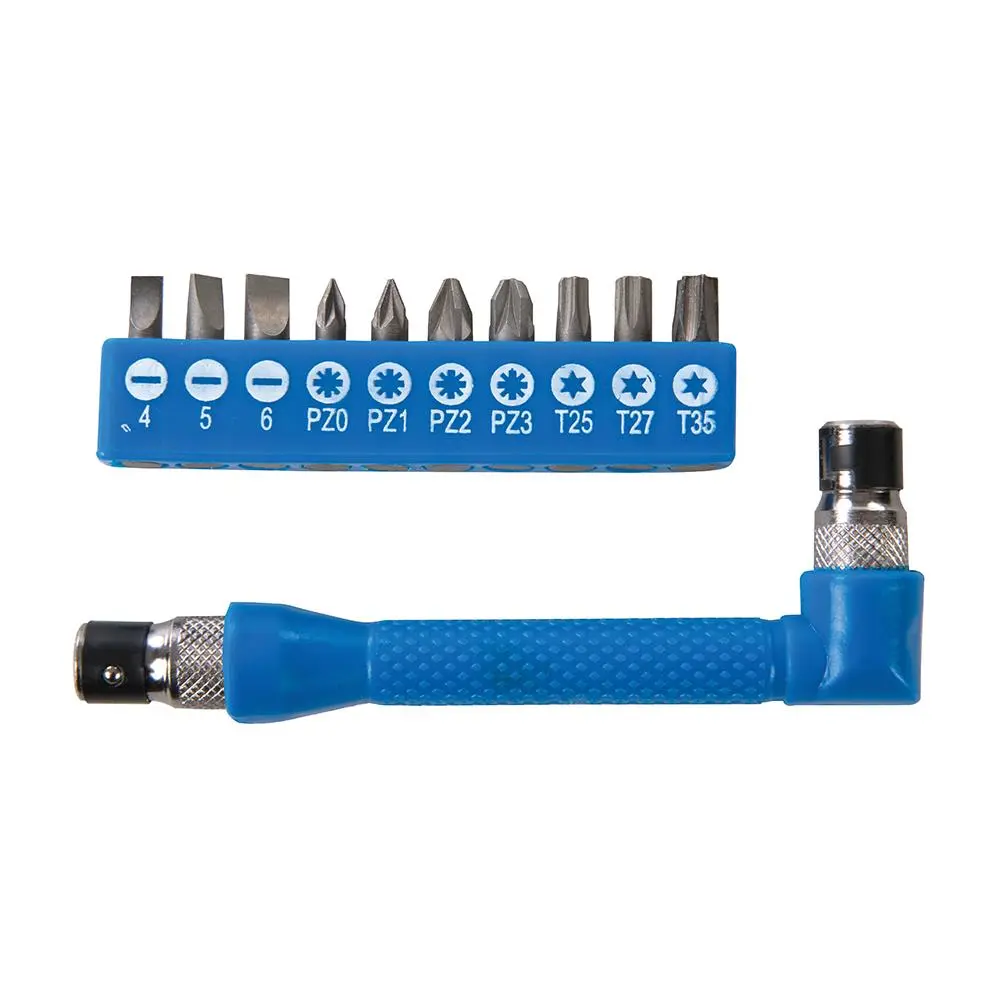 Silverline Angle Screwdriver Bit Holder Set 12pce 599368 - Image 3