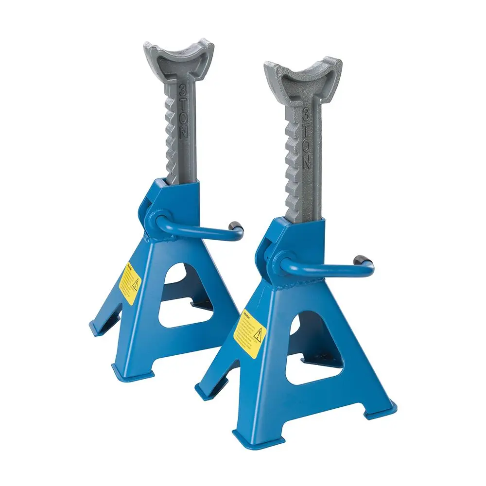 Silverline Axle Stand Set 2 Piece 3 Tonne Lifting Capacity - Image 4