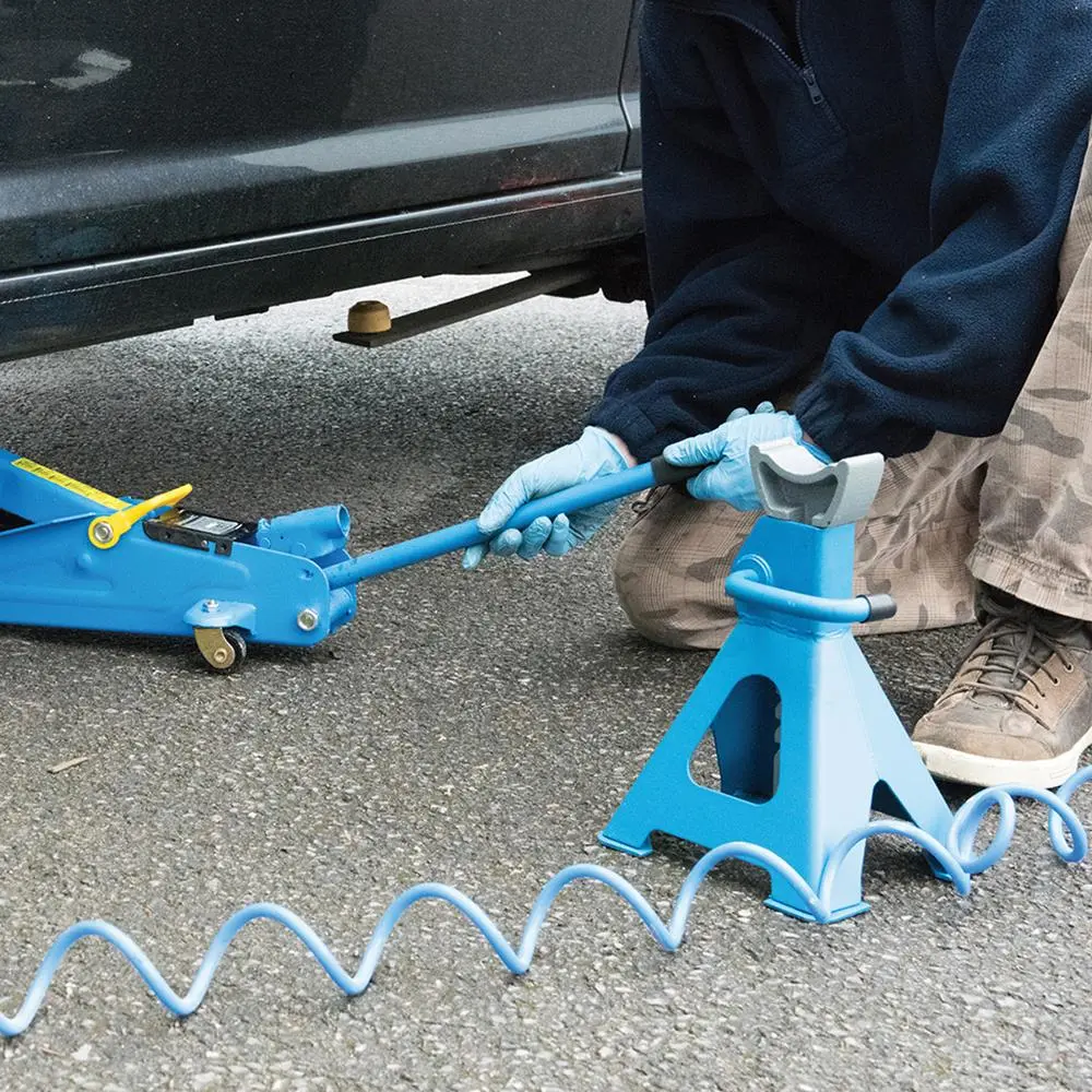 Silverline Axle Stand Set 2 Piece 3 Tonne Lifting Capacity - Image 8