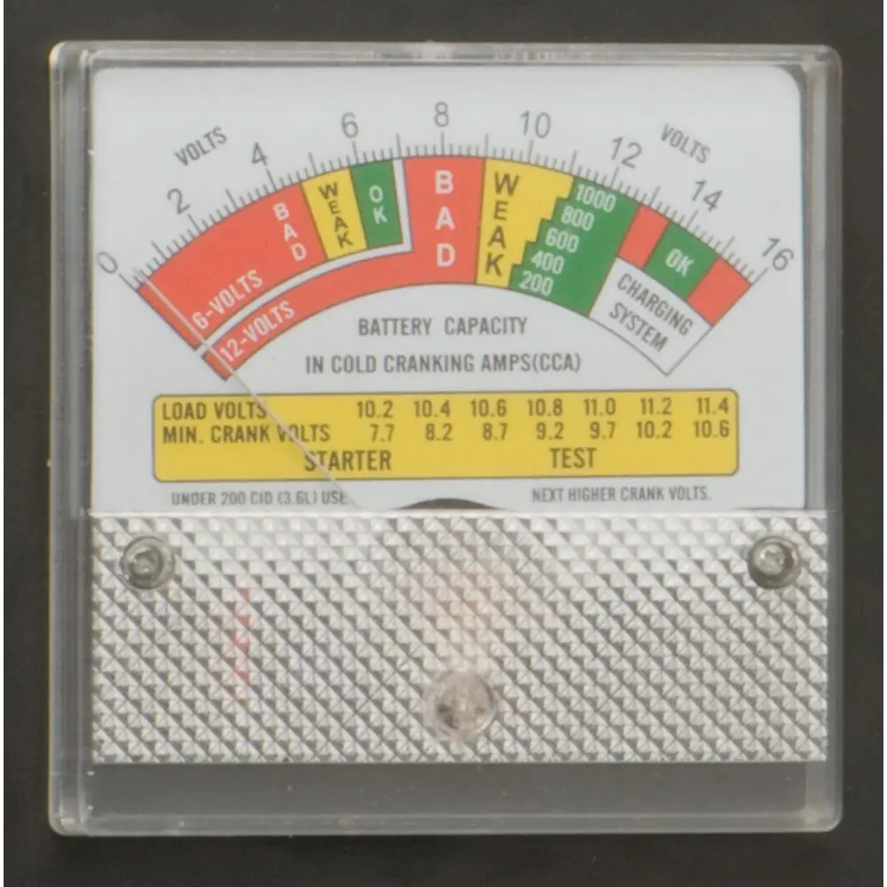 Silverline Battery & Charging System Tester 6V 12V 282625 - Image 2
