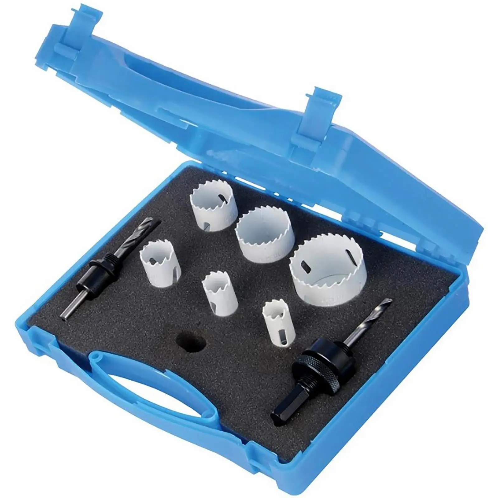 Silverline Bi-Metal Holesaw Kit Electricians 9pc 18-51mm Diameter Hole Saw - Image 5