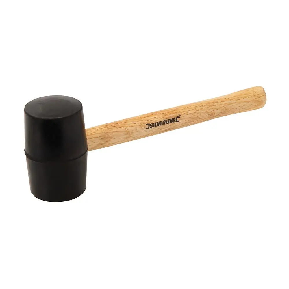 Silverline Black Rubber Mallet 16oz (454g) HA72 - Image 3
