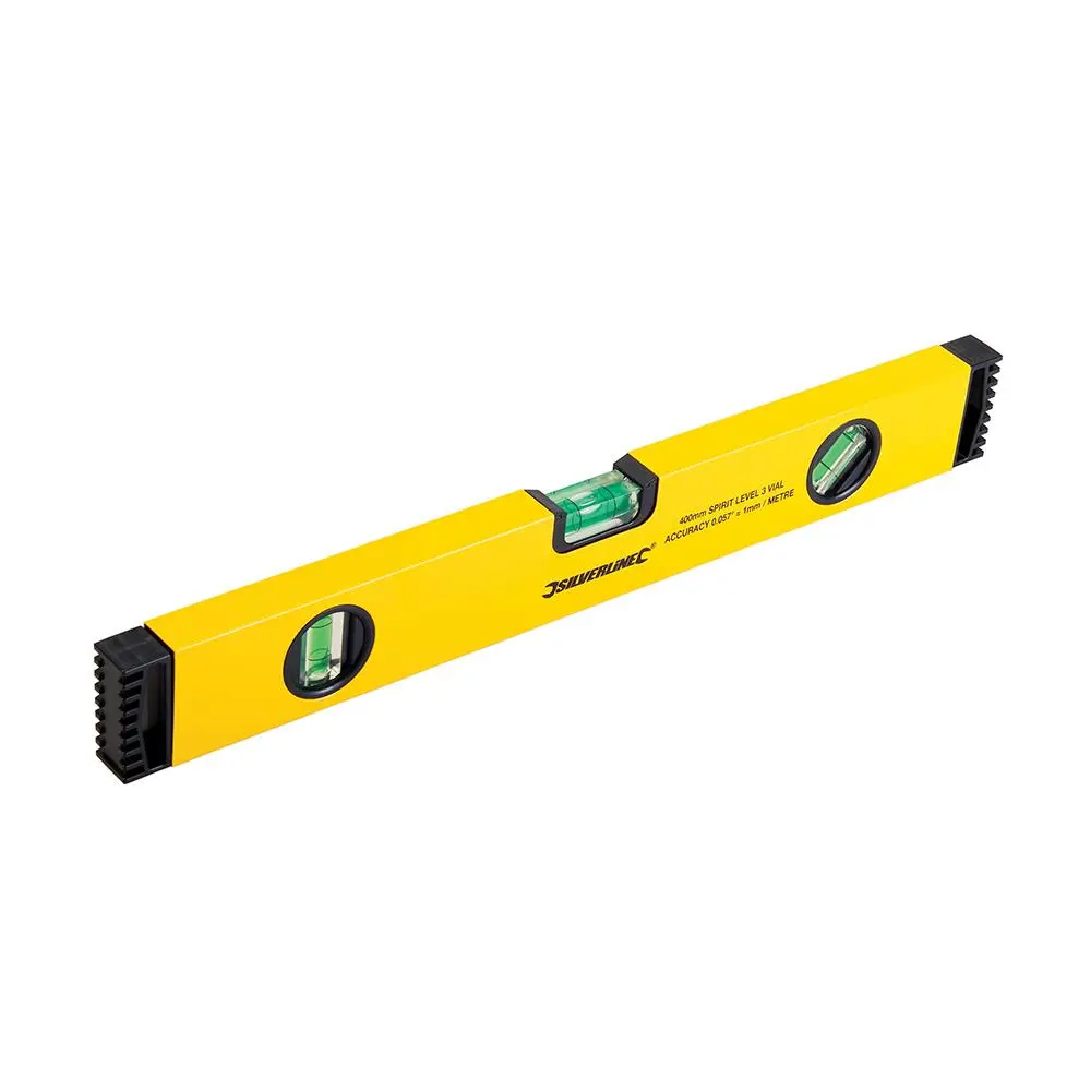 Silverline Builders Level Set 3pce 400, 600 & 1000mm 119688 - Image 4