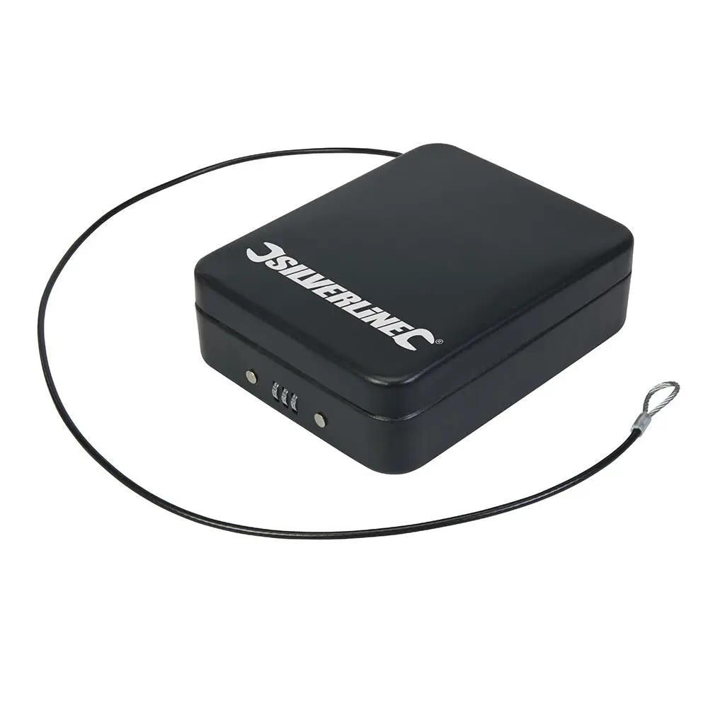 Silverline Combination Car Security Safe Box Portable Van Wallet Sat-Nav - Image 3