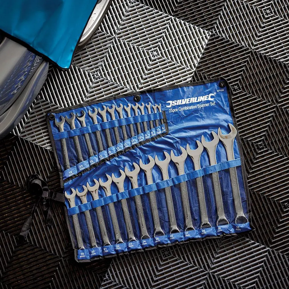 Silverline Combination Spanner Set 25pce 6 - 32mm SP100 - Image 6