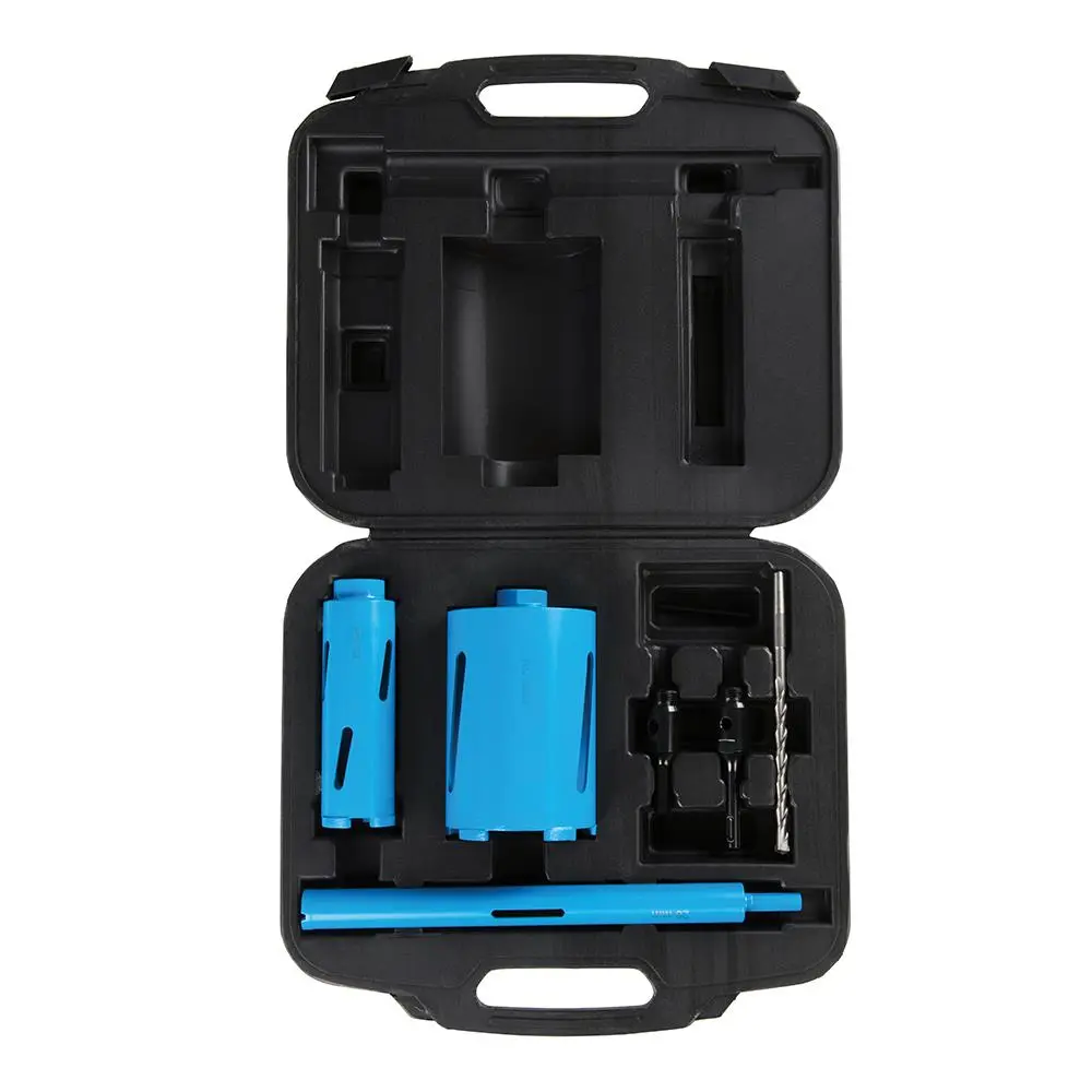 Silverline Diamond Core Drill Kit 3-Core 7pce 28, 52 & 107mm 868543 - Image 7