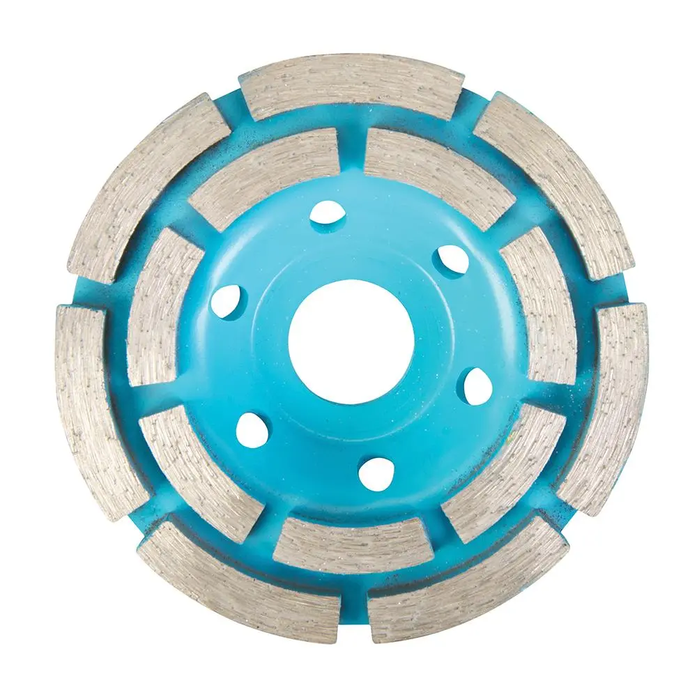 Silverline Diamond Grinding Wheel 100 x 22.23mm Double Row 656592 - Image 3