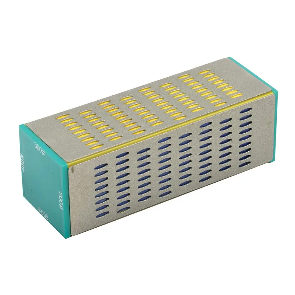 Silverline Diamond Sharpening Block 160 x 55mm 200-600 Grit Hand Tools