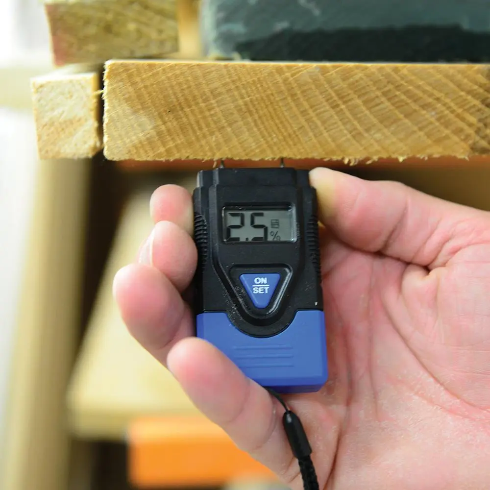 Silverline Digital Moisture Meter Wood Plaster Concrete House Caravan - Image 2