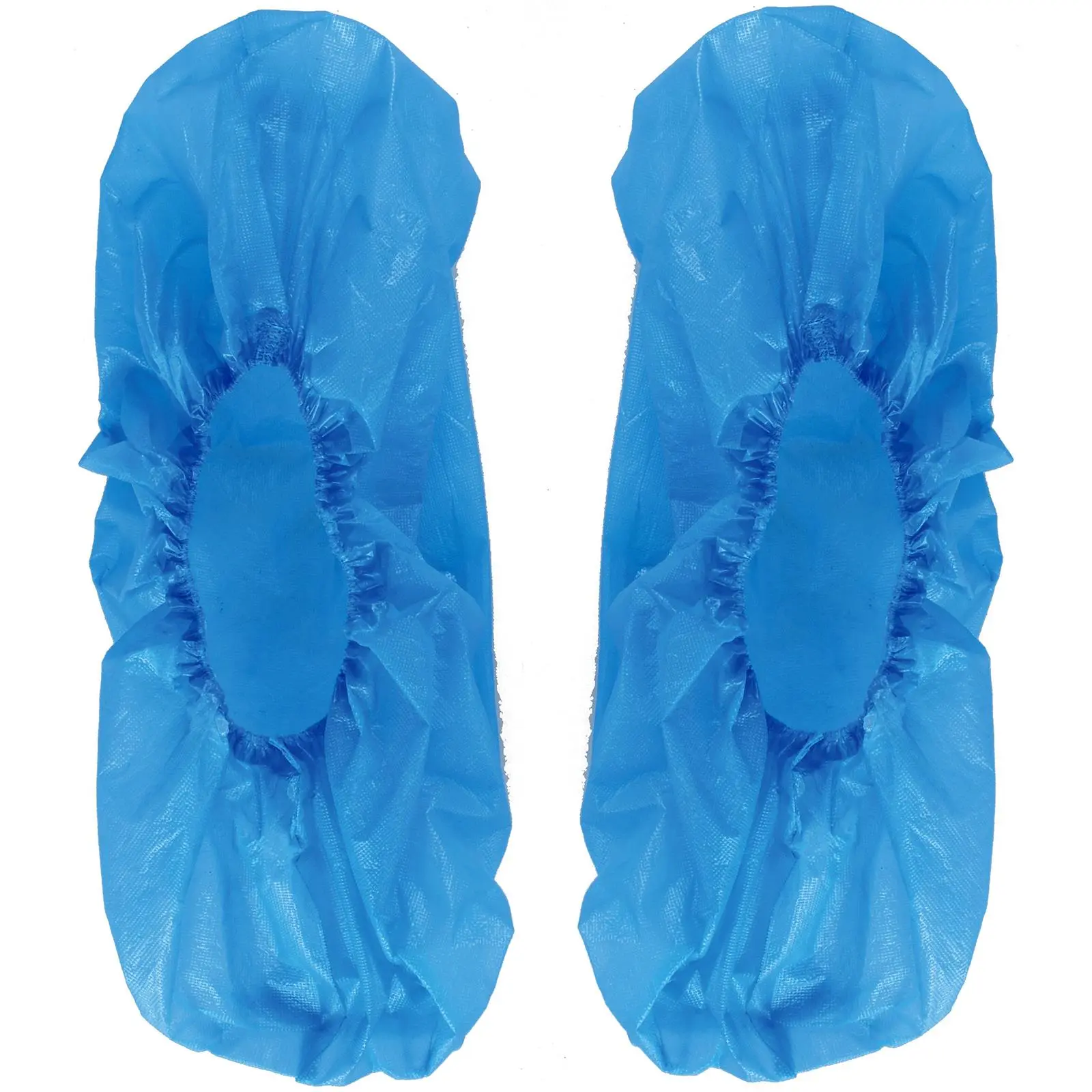 Silverline Disposable Shoe Covers Overshoes Boot Blue Splash Damp Resistant 100pk - Image 8