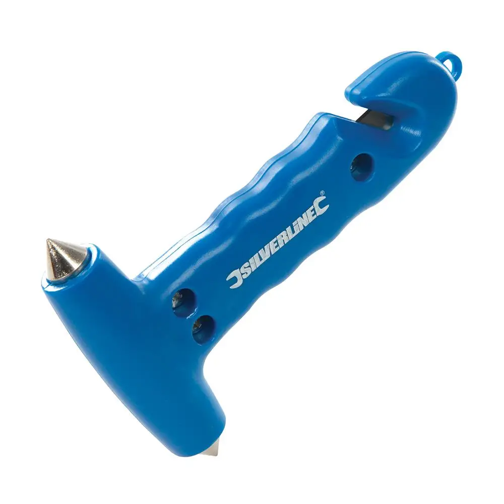 Silverline Emergency Hammer & Belt Cutter 150mm 395235 - Image 3