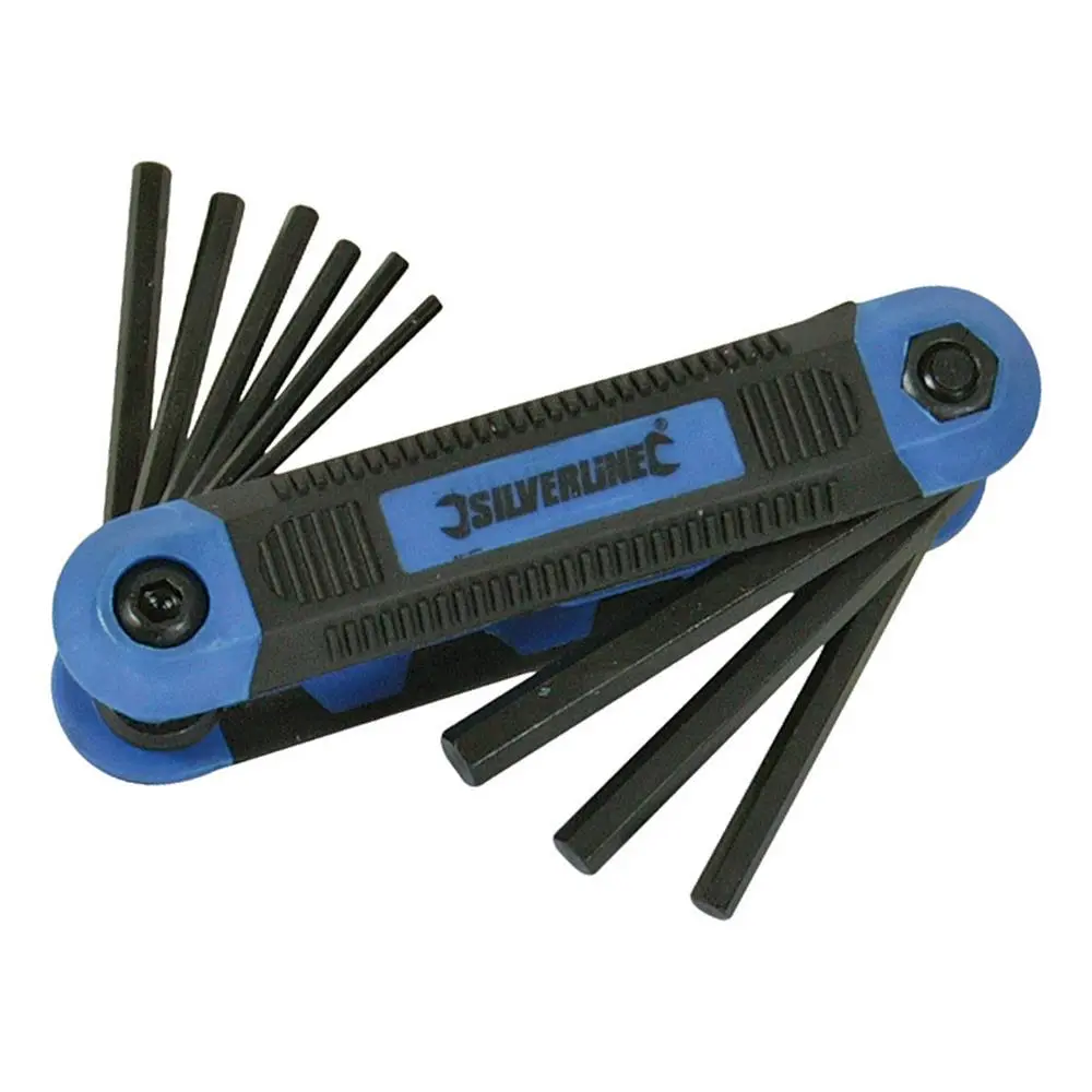 Silverline Expert Hex Key Imperial Tool 9pce 5/64" - 1/4" 763580