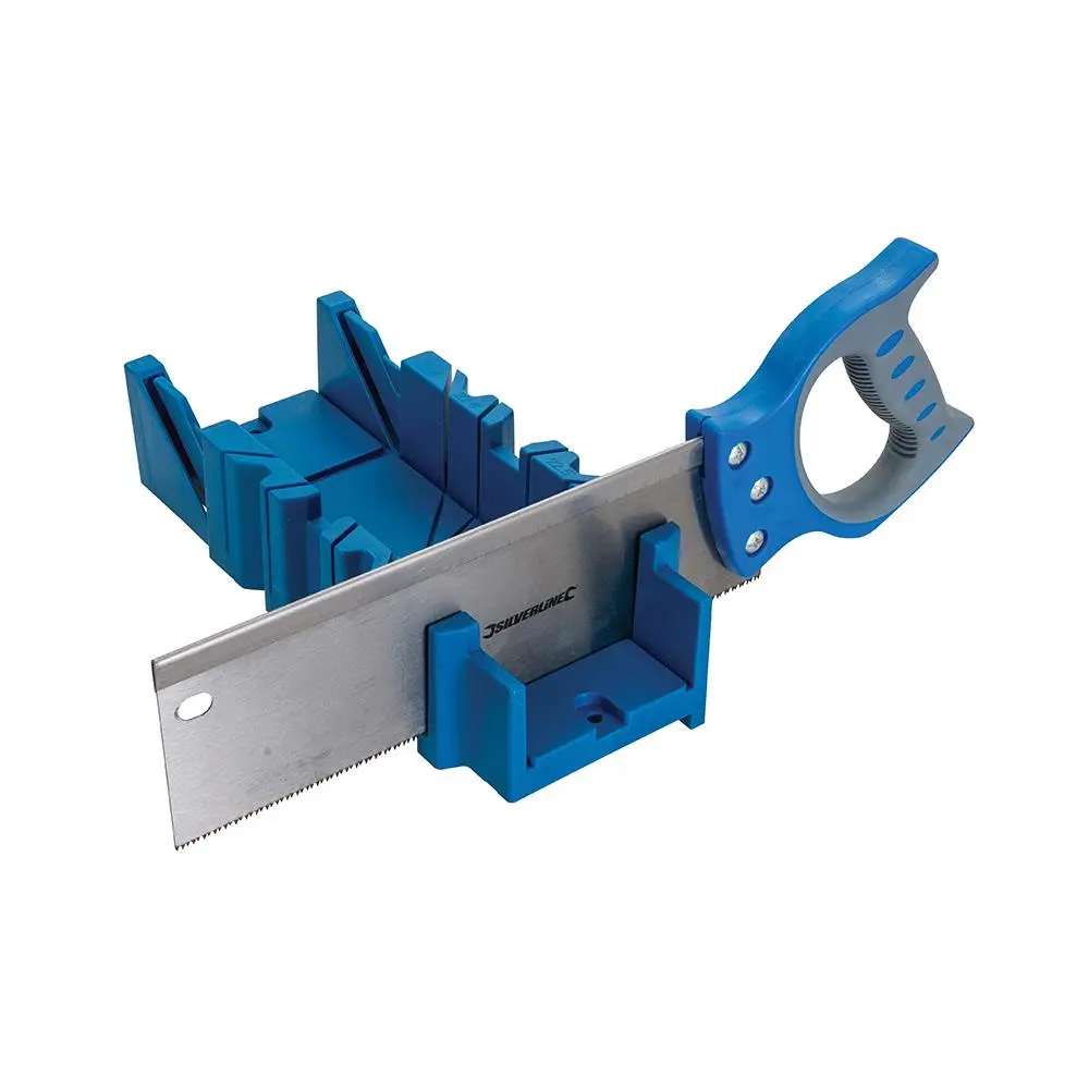 Silverline Expert Mitre Box & Saw 300 x 90mm 335464 - Image 2