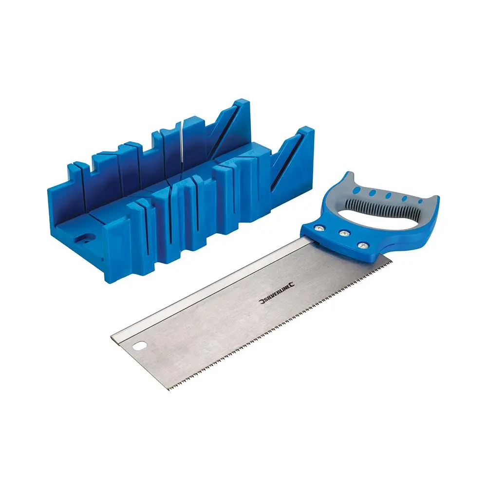 Silverline Expert Mitre Box & Saw 300 x 90mm 335464 - Image 4